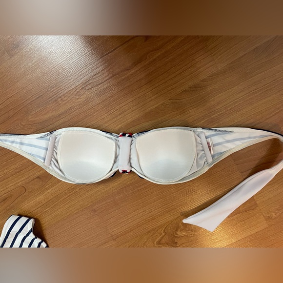 Banana Moon Sailor Stripes Bandeau Bikini - Picture 9 of 11